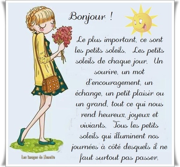 BONJOUR ET PLEIN DE PETITS SOLEILS/MERCI MARYLINE